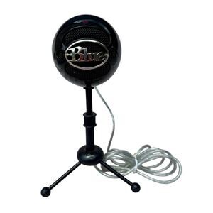 Blue Snowball iCE USB Mic for Recording & Streaming on PC & Mac - Black New